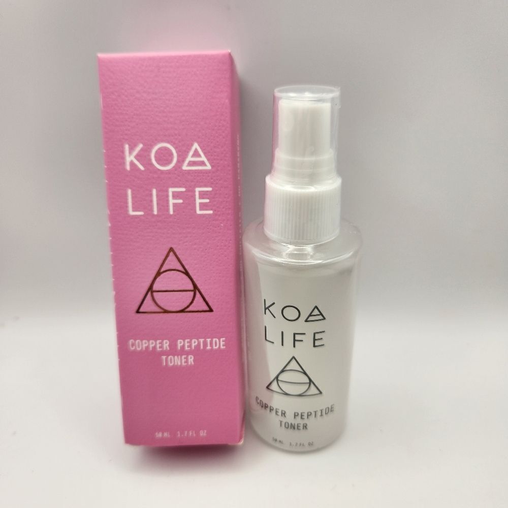 KOA Life Copper Peptide Toner Ultra Hydrating Blemish Control 1.7 fl.oz